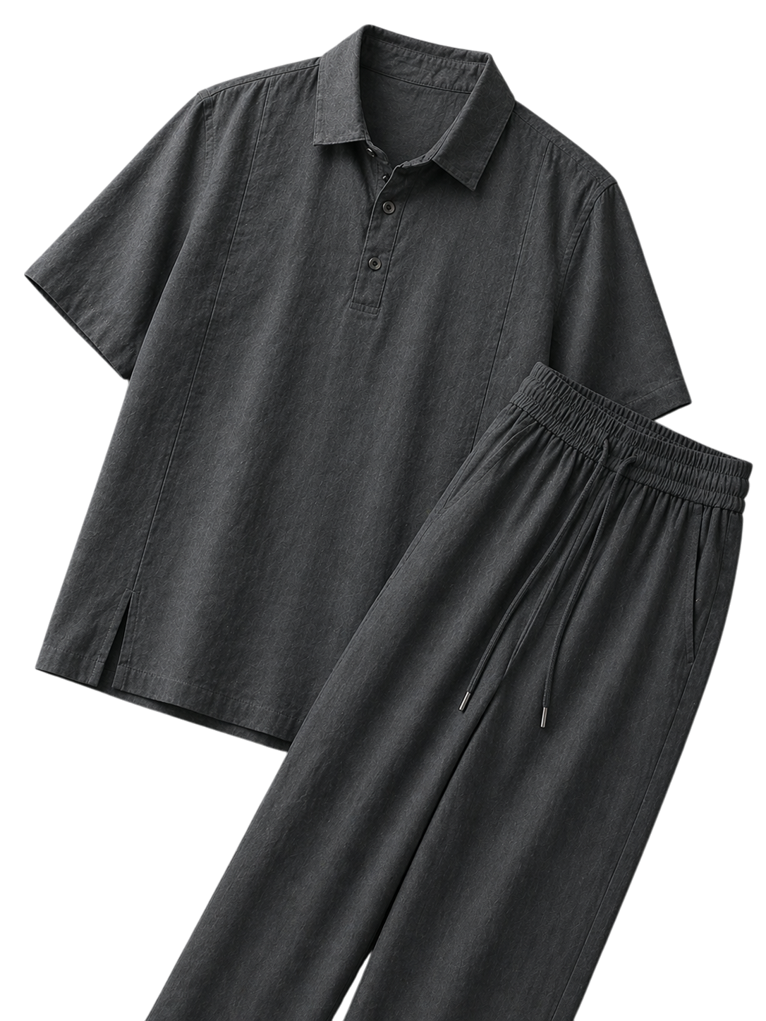 Netto Onyx Slate Linen Set