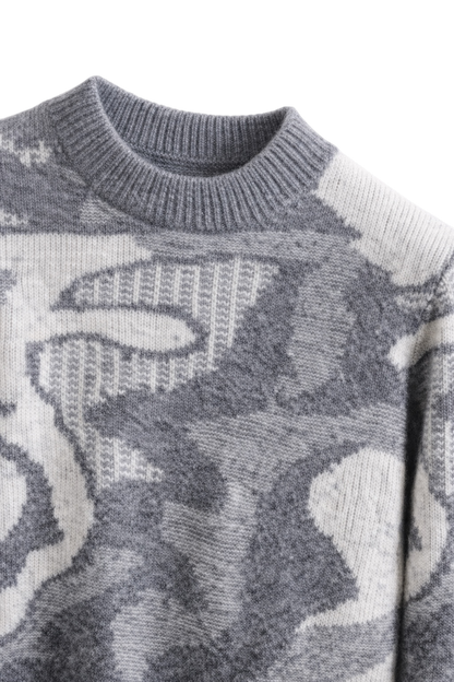 Valen Jacquard Maison Cashmere Sweater