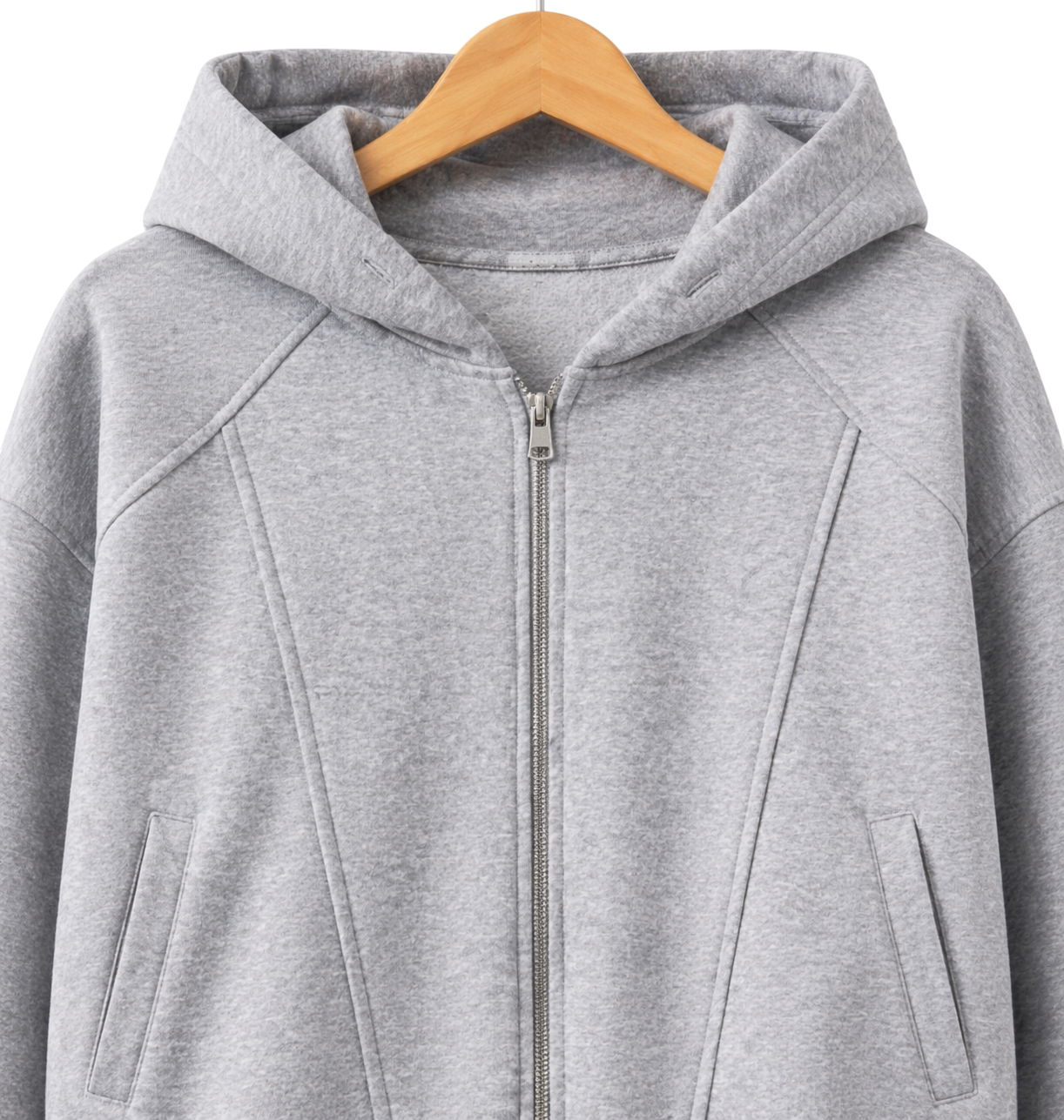 Onyx Structured Cotton Zip Jacket