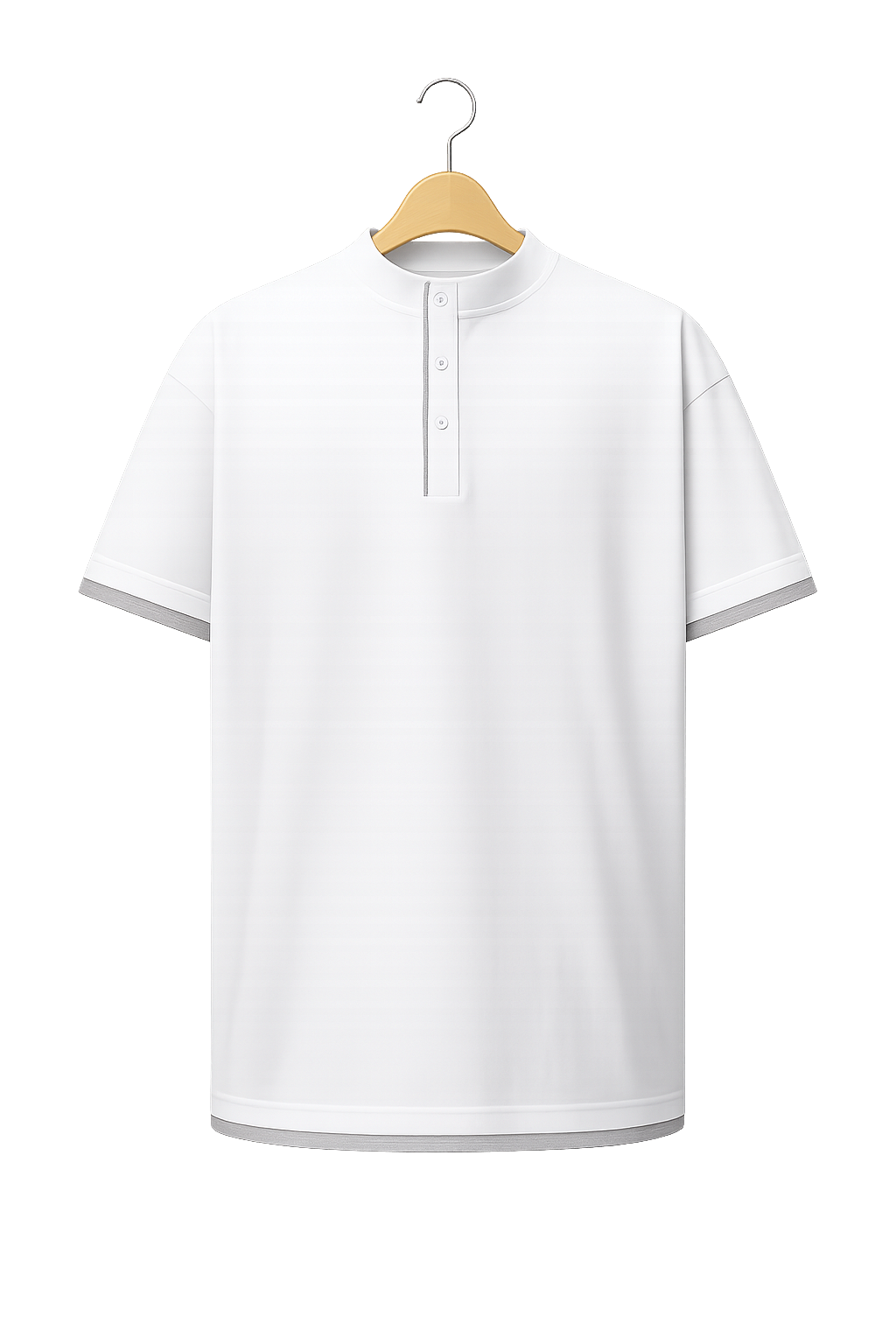 Évaro Cotton Henley Tee