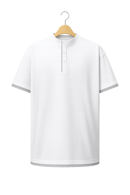 Évaro Cotton Henley Tee