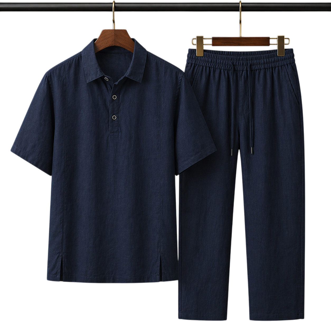 Netto Midnight Navy Linen Set