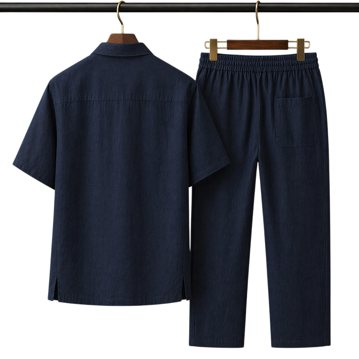 Netto Midnight Navy Linen Set