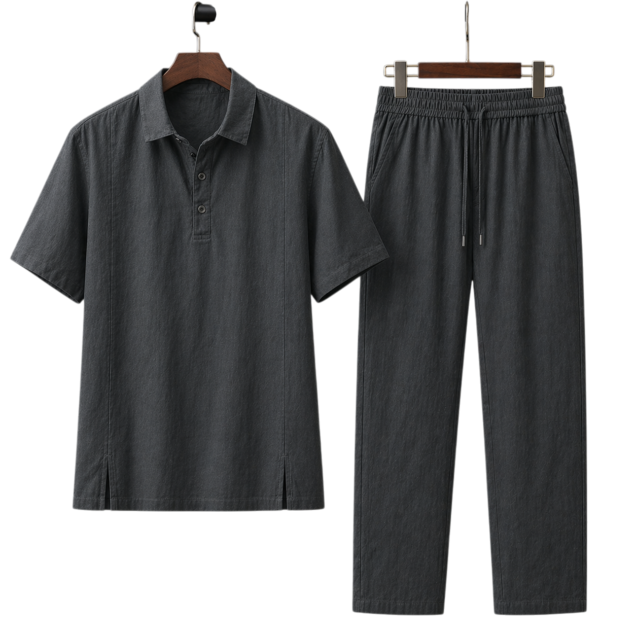 Netto Onyx Slate Linen Set