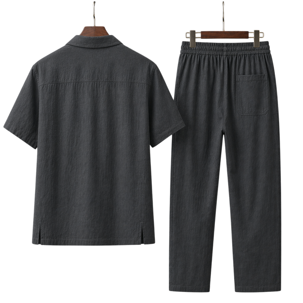 Netto Onyx Slate Linen Set