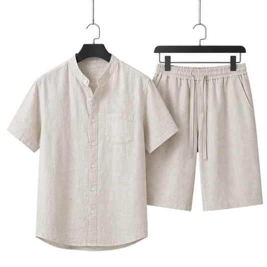 Nobile Linen Ivory Sand Linen Set