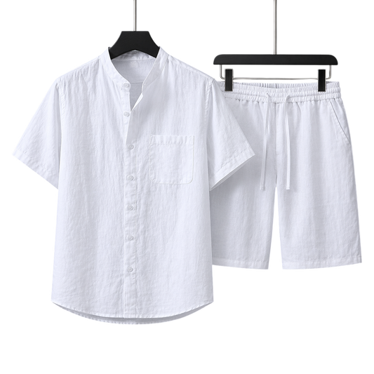 Nobile Linen Arctic White Linen Set