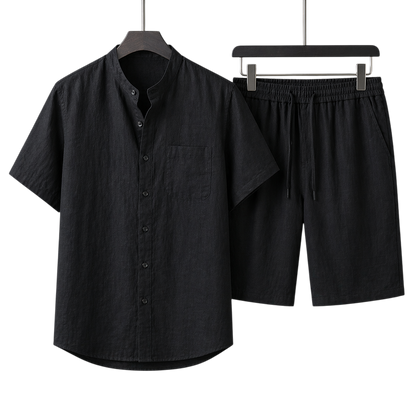 Nobile Linen Noir Eclipse Linen Set