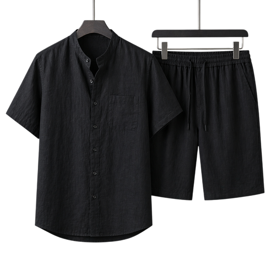Nobile Linen Noir Eclipse Linen Set