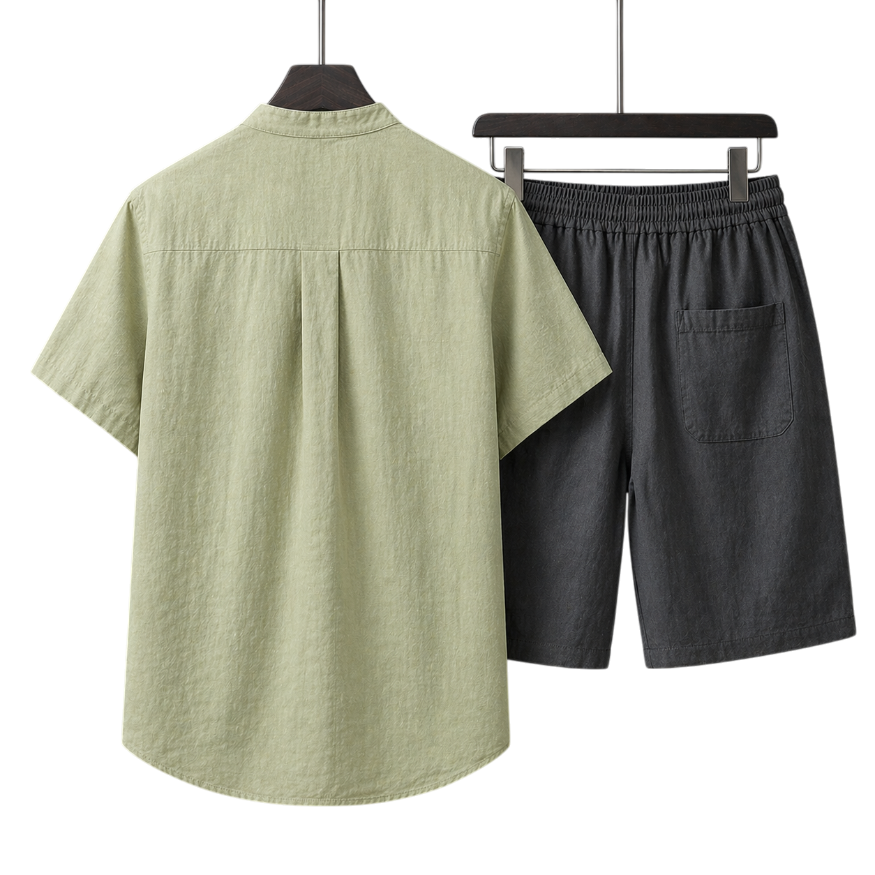 Nobile Linen Sage Moss & Midnight Slate Linen Set
