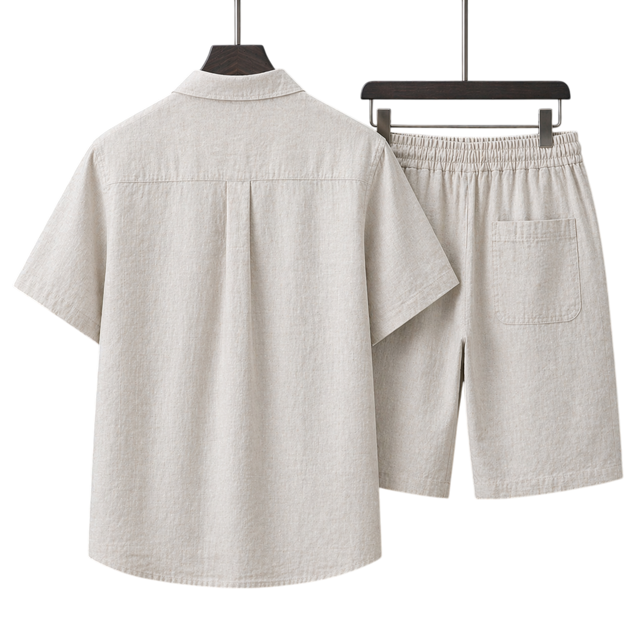 Monaco Ivory Sand Linen Set