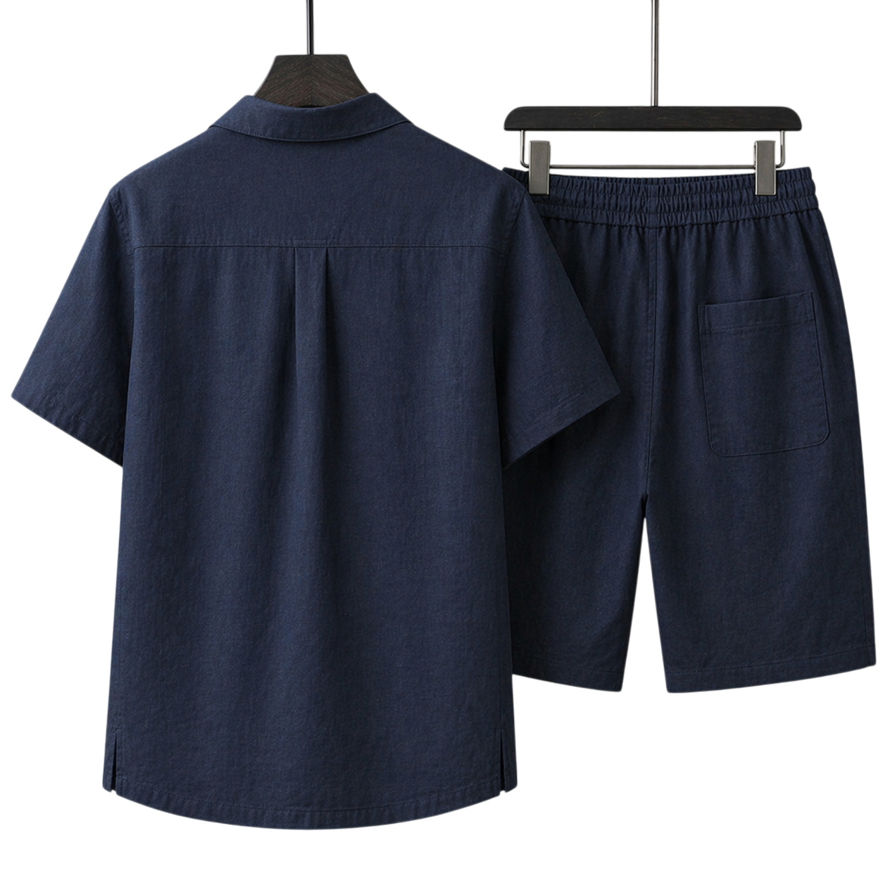 Monaco Midnight Navy Linen Set