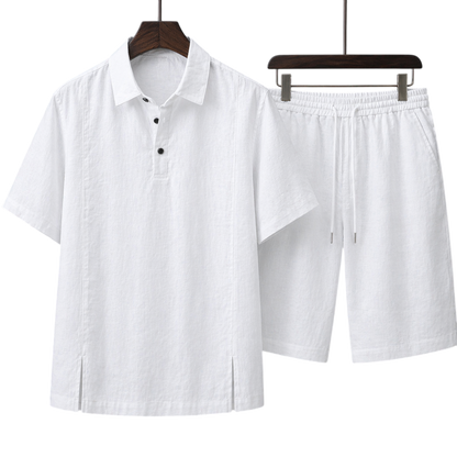 Monaco Alpine White Linen Set