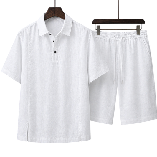 Monaco Alpine White Linen Set