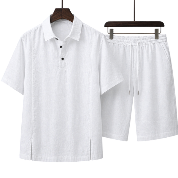 Monaco Alpine White Linen Set
