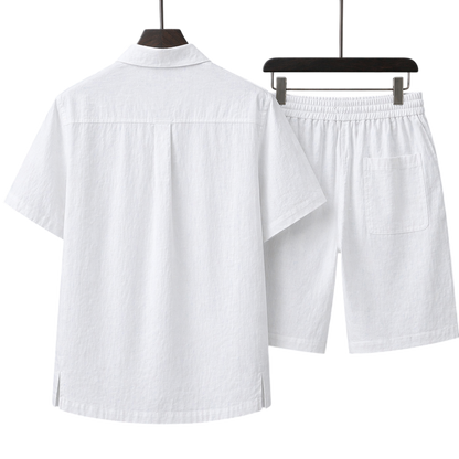 Monaco Alpine White Linen Set