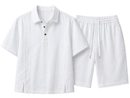 Monaco Alpine White Linen Set