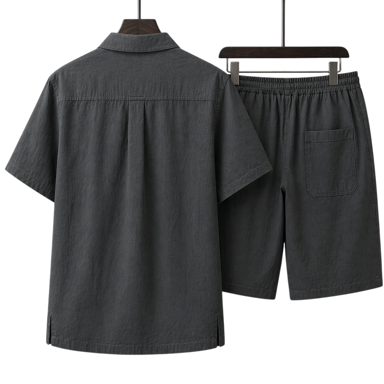 Monaco Graphite Shadow Linen Set