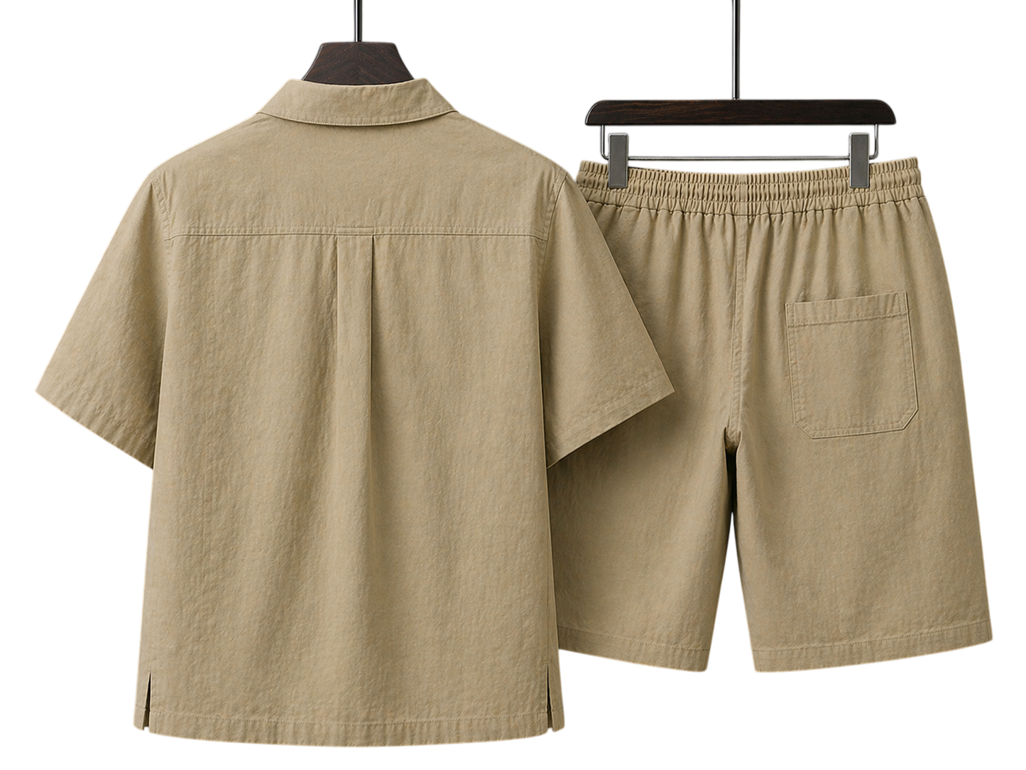 Monaco Desert Khaki Linen Set