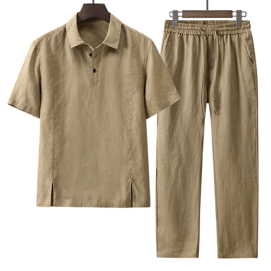 Netto Desert Khaki Linen Set