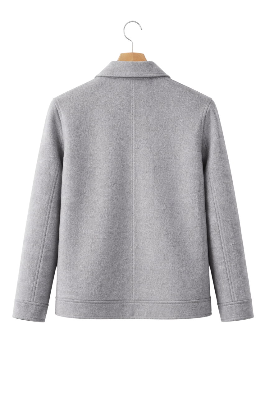 Aurelian Maison Wool Zip Jacket