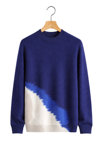 Ocean Fade Maison Wool Crewneck