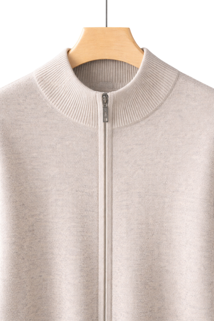 Aurel Zip Cashmere Jacket