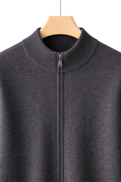 Aurel Zip Cashmere Jacket