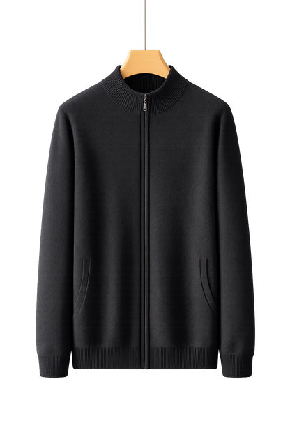 Aurel Zip Cashmere Jacket