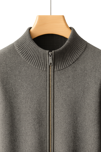 Aurel Zip Cashmere Jacket
