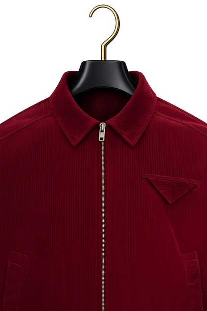 Corduroy Cotton Zip Jacket