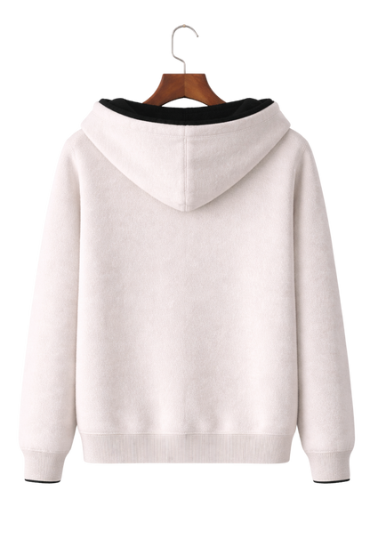 Valerio Maison Wool Reversible Zip Hoodie