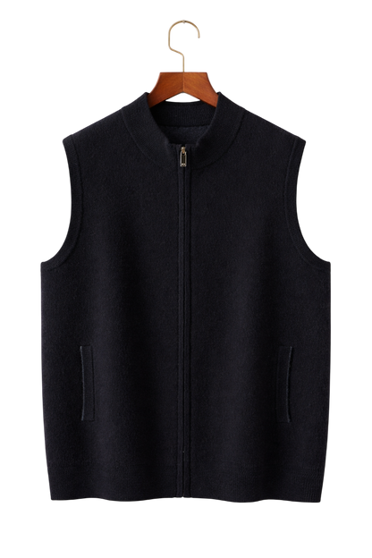 Luciani Cashmere Zip Vest