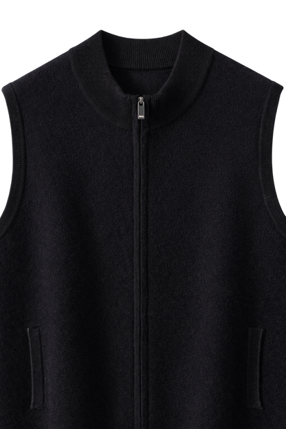 Luciani Cashmere Zip Vest