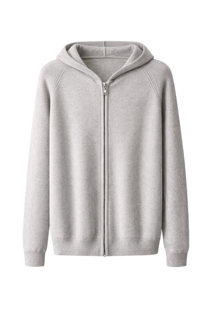 Knit Zip Hoodie