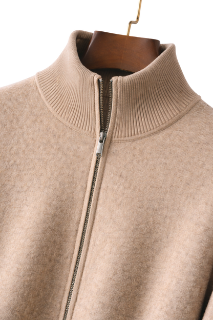 Santoro Maison Cashmere Wool Zip Jacket