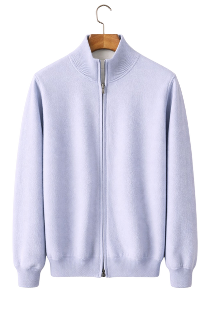 Santoro Maison Cashmere Wool Zip Jacket