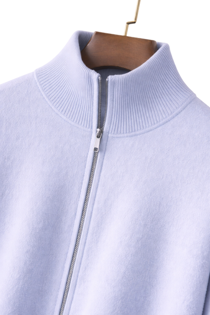 Santoro Maison Cashmere Wool Zip Jacket