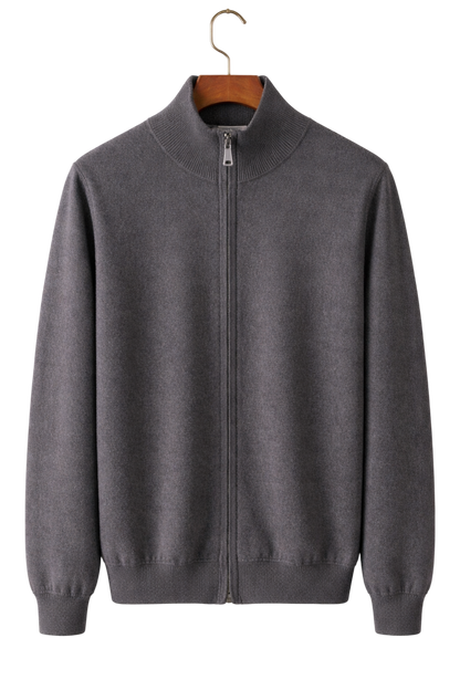 Santoro Maison Cashmere Wool Zip Jacket