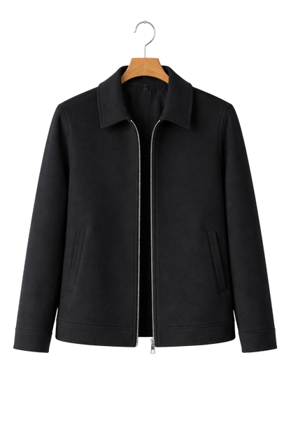 Aurelian Maison Wool Zip Jacket