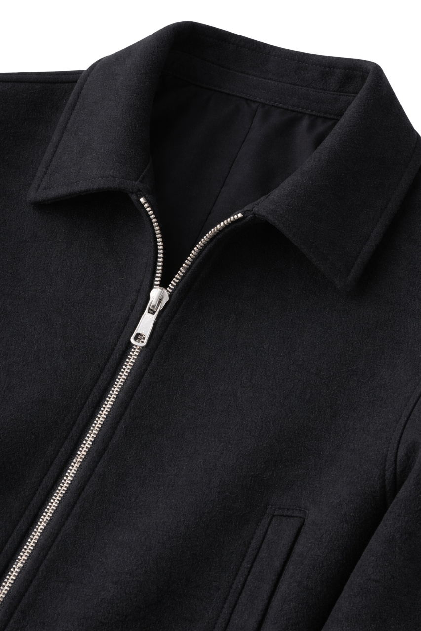 Aurelian Maison Wool Zip Jacket