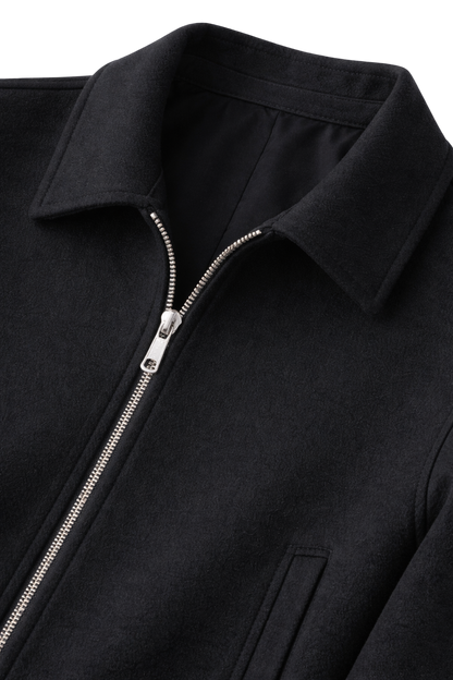 Aurelian Maison Wool Zip Jacket