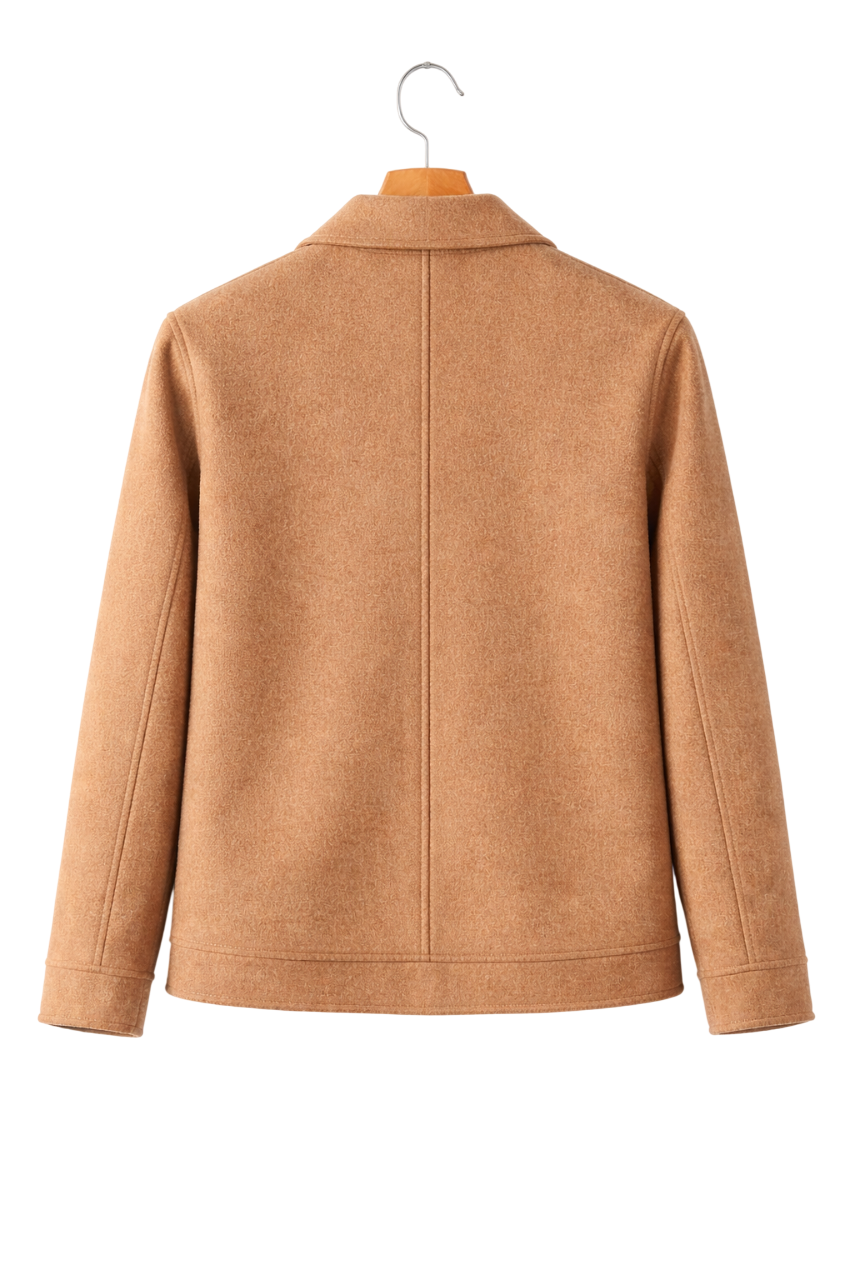 Aurelian Maison Wool Zip Jacket