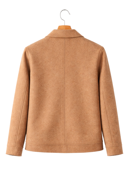 Aurelian Maison Wool Zip Jacket