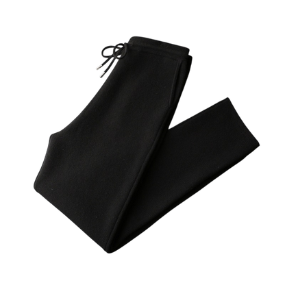 Wool Knit Straight Pant
