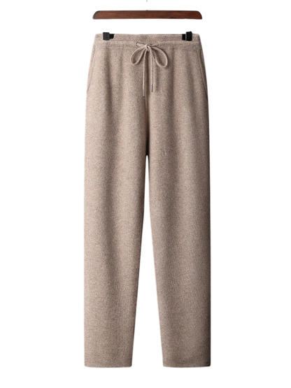 Wool Knit Straight Pant