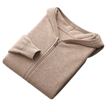 Knit Zip Hoodie