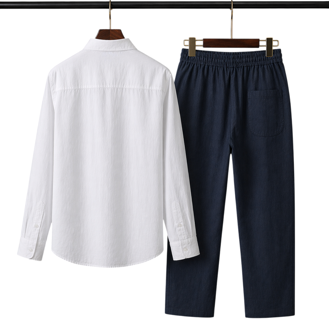 Pura Pearl & Midnight Linen set