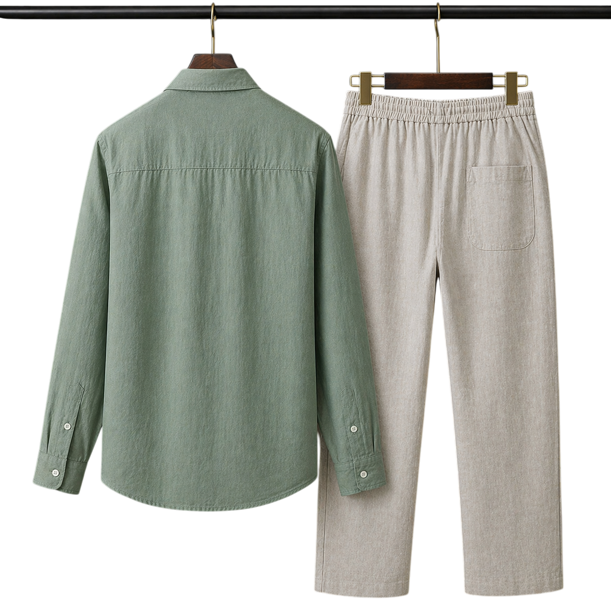 Pura Moss & Stone Linen set
